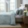 Dorma Gypsophilia Mineral Duvet Cover Blue (200x135cm)