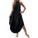 Shein Damen-Mode einfarbiges Neckholderkleid
