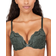 Cubus Push Up Bra with Lace - Dark Green