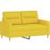 vidaXL 2-tlg. Sofa 198cm 2Stk. 3-Sitzer