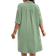 Shein Plus Womens Solid Color Simple Daily Short Sleeve Dress