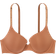 Victoria's Secret The T-shirt Push-Up Perfect Shape Smooth Bra, Brown, Women's Bras