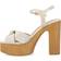 Journee Collection Women's Lorrica Platform Sandal Women's Shoes Beige 5.5M