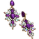 Shein Rhinestone Drop Earrings