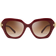 Tory Burch Woman's Sunglasses TY7215U - Berry Red
