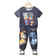 Shein Casual Daily Sports T-Shirt Set - Cute Dog Print