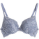 Cubus Push Up Bra with Lace - Blue
