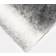 OHS Faux Fur Stripe Blankets Grey (150x125cm)