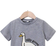 Shein Young Boy Casual Fashion Cartoon Goose Letter Print Short Sleeve TShirt For Summer Autumn