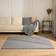 OHS Faux Fur Ribbed Grey 160x230cm