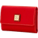 Dooney & Bourke Wallet, Pebble Grain Flap Wallet - Red