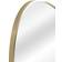 The Port. Co Gallery Gold Framed Organic Gold Wall Mirror 60x85cm