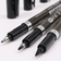 Shein 3Pcs/Set Calligraphy Pen Brush for Signature Chinese Words Learning Stationery Art Marker Pens School Supplies