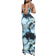 Shein Elegant Sexy Comfortable TieDye Pattern Slip Dress