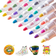Shein 12-Color Acrylic Marker With Minimalist Design For Children's Painting And Art Creation, Water-Resistant Ink That Does Not Bleed Through Paper And Can