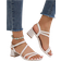Shein Womens High Heel Sandals With Fairy Style Summer Beige Solid Color Open Toe Chunky Heel Ankle Strap Soft Sole Outside Wear
