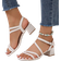 Shein Womens High Heel Sandals With Fairy Style Summer Beige Solid Color Open Toe Chunky Heel Ankle Strap Soft Sole Outside Wear