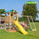 Jungle Gym Hut legetårn m/swingmodul