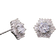 Shein Cubic Zirconia Decor Stud Earrings