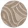 Dunelm Indulgence Dune Round Rug Natural 133cm