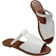 Shein New Open Toe Hollow Out Leather Flat Sandals For Women Comfortable Simple Round Toe Slides Casual Beach Slippers Plus Summer Shoes