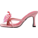 Shein Womens High Heel Open Toe Flower Embellished Soft Insole Beach Sandals