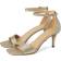 Michael Kors Jaida Metallic Leather Sandal - Gold