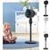 Homcom 12 Inch Floor Standing Fan with 3 Speed Settings