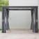 Sunjoy 3 x 3m Accessory Curtain for Louvered Pergola 306cm x 306cm Grey