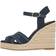 Tommy Hilfiger Espad High Wedge Sandaletter - Blå
