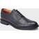 Base London Corbin Leather Oxford Shoes - Black