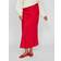 Vila High Waist Midi Skirt
