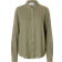 Selected Femme Slfviva LS Shirt Vetiver - Grön