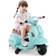 Costway 6V Kids Ride On Motorcycle Vespa Licensed with Lights