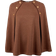 Stenströms Mary Poncho i Merinould - Lysebrun