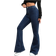 Shein Stück Lässig Straight Fit Schlagjeans mit Waschung
