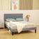 Homcom 5-Level Grey 135x200cm