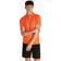 Tommy Hilfiger Polo Droit En Piqué De Coton - Orange