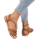 Shein Women Summer Flat Beaded Strap Sandals For Vacation Fashionable Summer