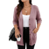 Shein Plus Dual Pocket Button Front Cardigan - Fall