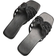 Shein Glass Rhinestone Casual Fashion OpenToe Flat Sandals For Women