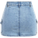 Shein Women Buttoned Denim Skirt With Pockets For Summer