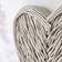 Dunelm Large Wicker Heart Sandstone Sandstone Wall Decor 60x60cm