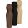 Shein Summer Casual Ruched Waist Slim Fit Sleeveless Dress Solid Color