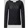 Selected Femme SLFNiva LS Knit O-neck - Black