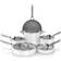 Ninja NeverStick Ceramic Pro 11-Piece Cookware Set with lid 11 Parts