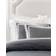 Newport Oxford 2-pack Örngott Vit, Grå (60x50cm)