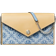 Tory Burch T Monogram Denim Envelope Chain Wallet - Seltzer