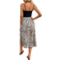 Shein Leopardenmuster Wickelsaum Cami Kleid für den Sommer