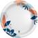 Dixie 10 inch paper plates, 50 count, 2x stronger, multicolor, disposable plates